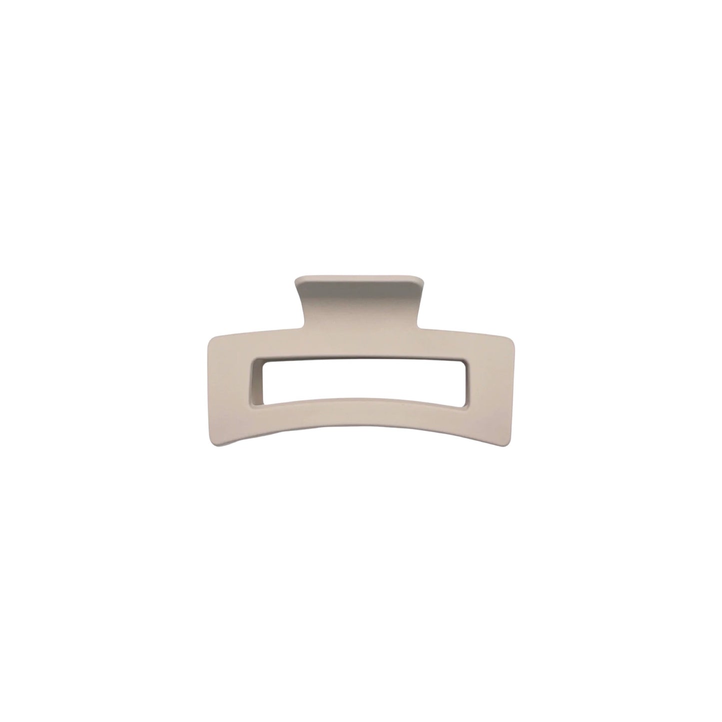 Hårklämma khaki 4,5 cm - Tilde