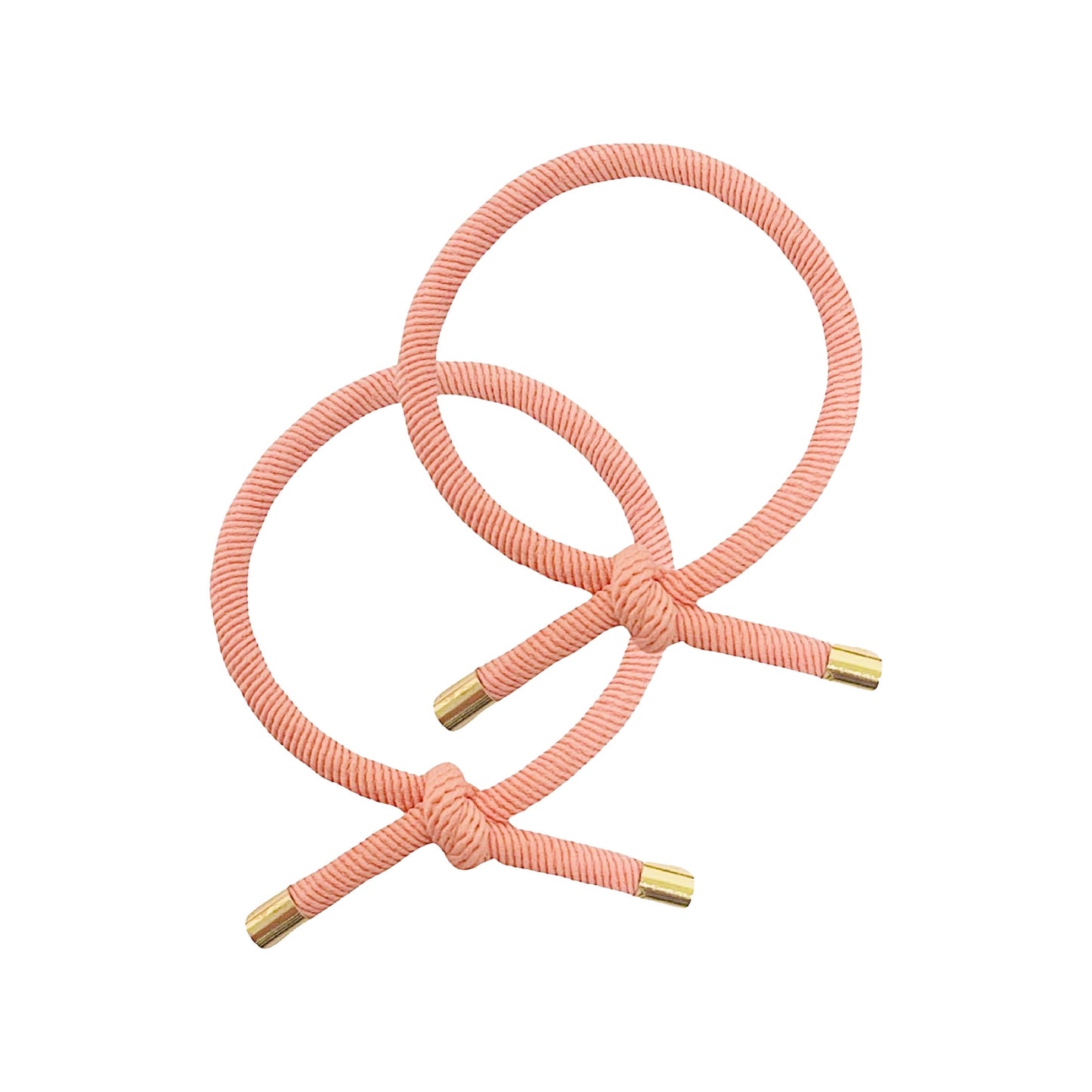 Hårsnodd peach - Emma