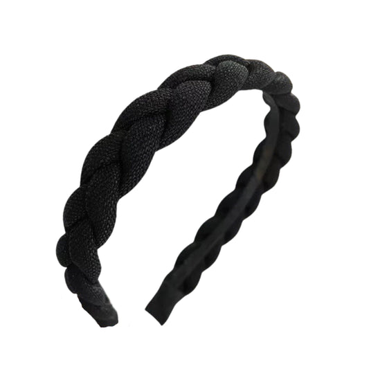 Diadem svart - Greta